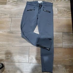 Current Elliott Stiletto Ankle Zip Size 27